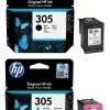 HP 305 Black & Tri-Colour Ink Cartridge Multipack HP 305 Black & Tri-Colour Ink Cartridge Multipack