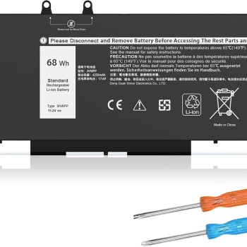 3HWPP Laptop Battery Replacement for Dell Latitude 5401 5410 5411 5501 5510 5511 Precision 3541 3551 Series Note  3HWPP Laptop Battery Replacement for Dell Latitude 5401 5410 5411 5501 5510 5511 Precision 3541 3551 Series Note