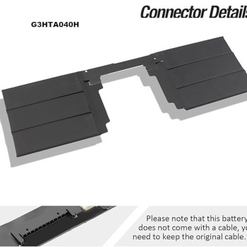 Wefly G3HTA040H G3HTA041H Laptop Battery Compatible for Surface Book 2 (15 Inch, Model 1793) BOOK2 15 Inch Performance Base Series 11.36 V 62.2 Wh 5473 mAh Laptop Battery Wefly G3HTA040H G3HTA041H Laptop Battery Compatible for Surface Book 2 (15 Inch, Model 1793) BOOK2 15 Inch Performance Base Series 11.36 V 62.2 Wh 5473 mAh Laptop Battery
