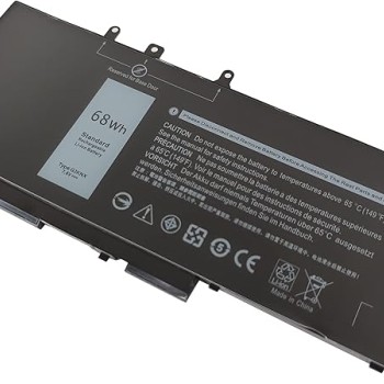 7.6V 68Wh GJKNX Laptop Battery for Dell Latitude 5480 5280 5590 5490 E5480 E5580 E5490 E5590, Precision 15 3520 3530, GD1JP 0GD1JP DY9NT 0DY9NT T 5YHR4451-BBZG 7.6V 68Wh GJKNX Laptop Battery for Dell Latitude 5480 5280 5590 5490 E5480 E5580 E5490 E5590, Precision 15 3520 3530, GD1JP 0GD1JP DY9NT 0DY9NT T 5YHR4451-BBZG