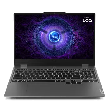 Lenovo LOQ 15IRX9 Laptop (Intel Core i5-13450HX - 24GB Ram - M.2 NVMe 512GB - Nvidia RTX 3050 6GB - 15.6 Inch FHD IPS 144Hz - AI Chip - LOQ M100 RGB Mouse) - Luna Grey