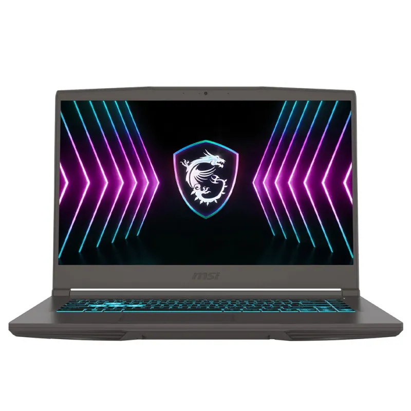 MSI Thin 15 B2RVE-3209XEG Laptop (Intel Core 7 240H - 16GB Ram - M.2 NVMe 512GB - Nvidia RTX 4050 6GB - 15.6 Inch FHD IPS 144Hz - Win11) - Cosmos Gray
