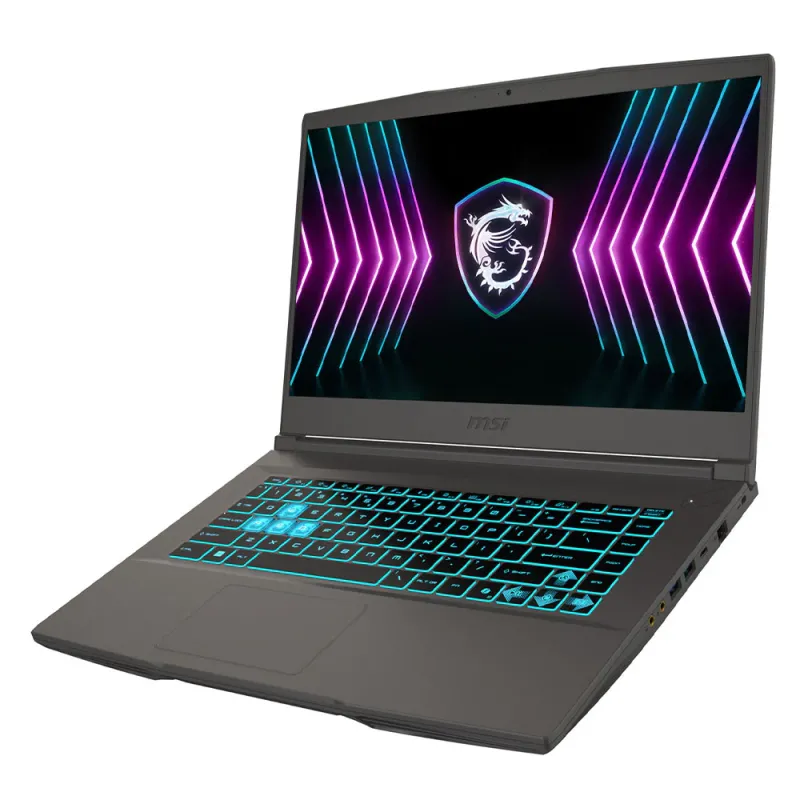 MSI Thin 15 B2RVE-3209XEG Laptop (Intel Core 7 240H - 16GB Ram - M.2 NVMe 512GB - Nvidia RTX 4050 6GB - 15.6 Inch FHD IPS 144Hz - Win11) - Cosmos Gray MSI Thin 15 B2RVE-3209XEG Laptop (Intel Core 7 240H - 16GB Ram - M.2 NVMe 512GB - Nvidia RTX 4050 6GB - 15.6 Inch FHD IPS 144Hz - Win11) - Cosmos Gray