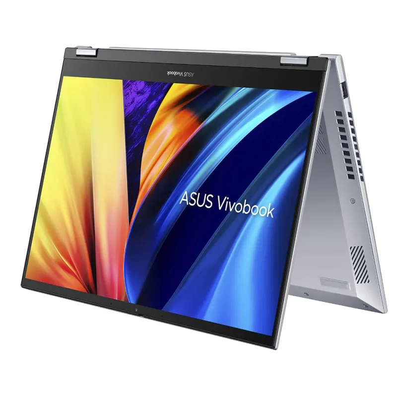 ASUS Vivobook S 14 Flip TN3402YA-LZ007W Laptop (AMD Ryzen 7-7730U - 8GB Ram - M.2 NVMe 512GB - AMD Radeon Graphics - 14.0 Inch WUXGA IPS Touchscreen 60Hz - Stylus ASUS Pen - Win11) - Silver ASUS Vivobook S 14 Flip TN3402YA-LZ007W Laptop (AMD Ryzen 7-7730U - 8GB Ram - M.2 NVMe 512GB - AMD Radeon Graphics - 14.0 Inch WUXGA IPS Touchscreen 60Hz - Stylus ASUS Pen - Win11) - Silver