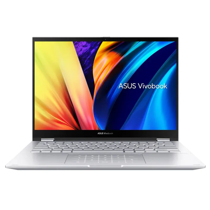 ASUS Vivobook S 14 Flip TN3402YA-LZ007W Laptop (AMD Ryzen 7-7730U - 8GB Ram - M.2 NVMe 512GB - AMD Radeon Graphics - 14.0 Inch WUXGA IPS Touchscreen 60Hz - Stylus ASUS Pen - Win11) - Silver