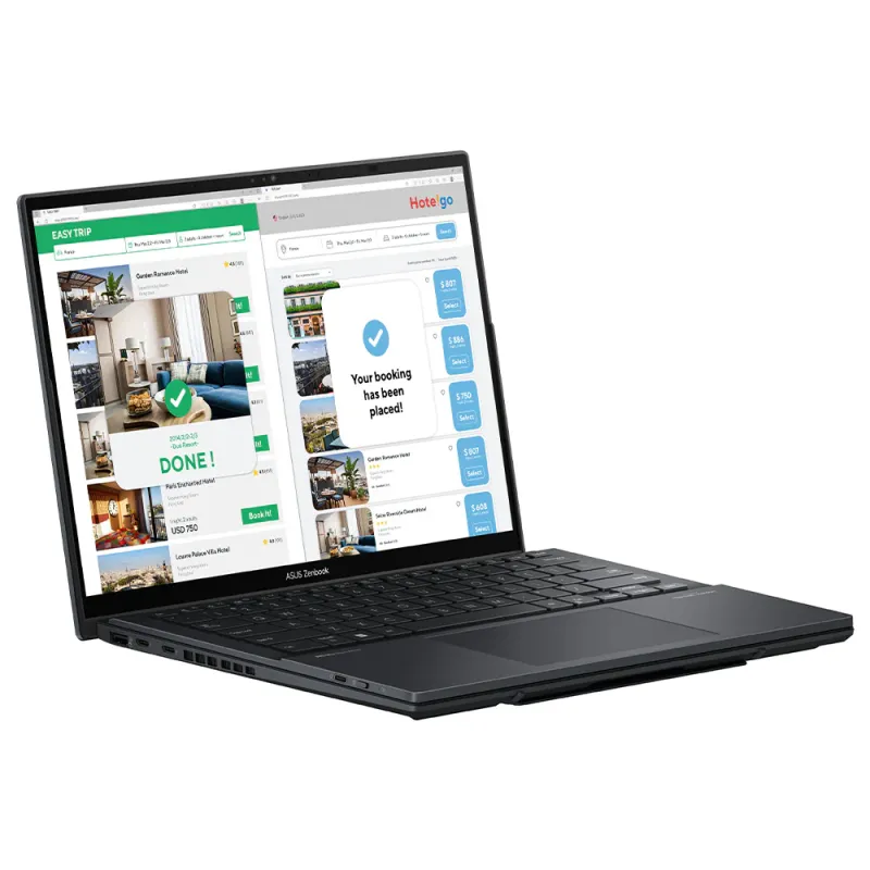 ASUS ZenBook DUO UX8406CA-OLED009WS Gaming Laptop (Intel Core Ultra 9 285H - 32GB Ram - M.2 NVMe 2TB - Intel Arc Graphics - 14.0 Inch 3K Touchscreen 120Hz - Stylus ASUS Pen - Laptop Sleeve - Win11) - Inkwell Gray ASUS ZenBook DUO UX8406CA-OLED009WS Gaming Laptop (Intel Core Ultra 9 285H - 32GB Ram - M.2 NVMe 2TB - Intel Arc Graphics - 14.0 Inch 3K Touchscreen 120Hz - Stylus ASUS Pen - Laptop Sleeve - Win11) - Inkwell Gray