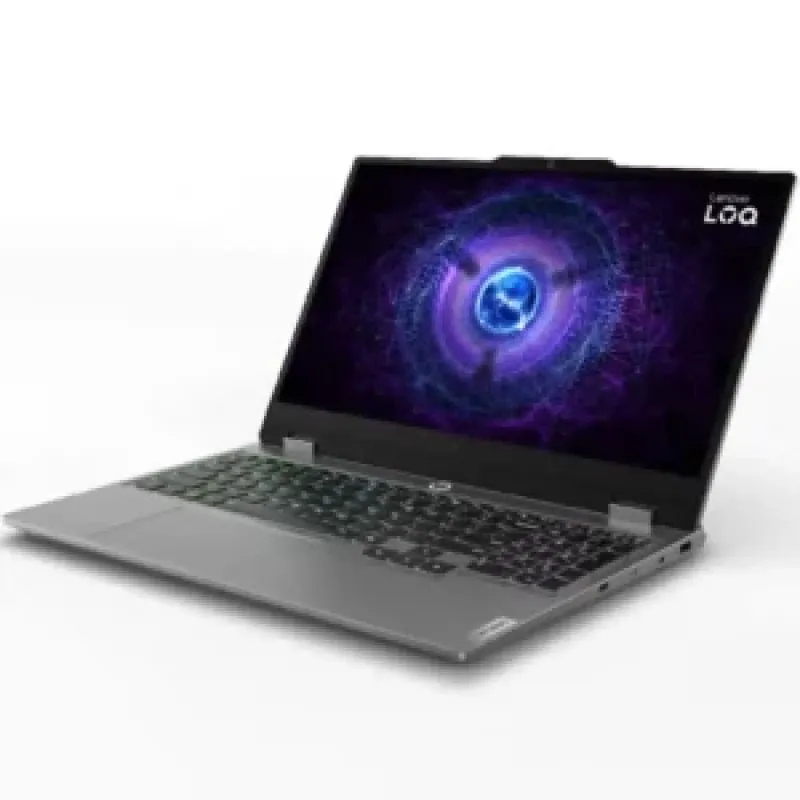 Lenovo LOQ 15IRX9 Gaming Laptop – Intel Core i7-13650HX | RTX 4050 6GB | 24GB DDR5 | 512GB SSD | 15.6″ FHD IPS 144Hz | 60Wh Battery | DOS | Luna Grey | Model 83DV00RAAX