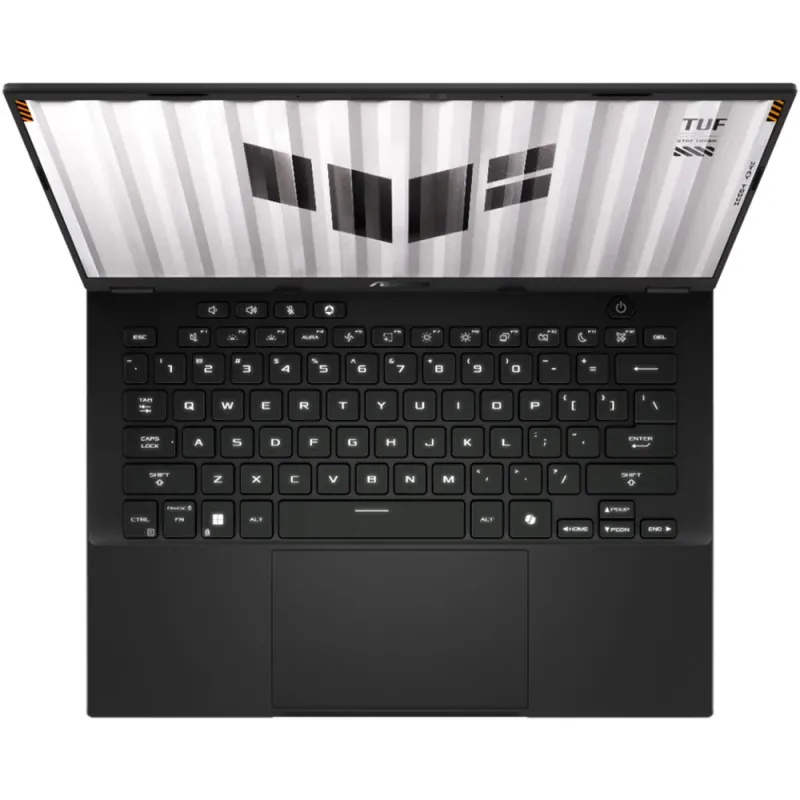 ASUS TUF Gaming A14 (2024) FA401WV-RG053W Laptop (AMD Ryzen AI 9 HX 370 - 16GB Ram - M.2 NVMe 1TB - Nvidia RTX 4060 8GB - 14.0 Inch 2.5K WQXGA IPS 165Hz - TUF Backpack - Win11) ASUS TUF Gaming A14 (2024) FA401WV-RG053W Laptop (AMD Ryzen AI 9 HX 370 - 16GB Ram - M.2 NVMe 1TB - Nvidia RTX 4060 8GB - 14.0 Inch 2.5K WQXGA IPS 165Hz - TUF Backpack - Win11)