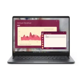 Dell Pro 14 – Core Ultra 7 265U vPro, 16GB, 512GB SSD, 14″ FHD, Ubuntu, Fingerprint, Platinum Silver