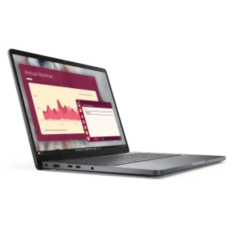 Dell Pro 14 – Core Ultra 7 265U vPro, 16GB, 512GB SSD, 14″ FHD, Ubuntu, Fingerprint, Platinum Silver