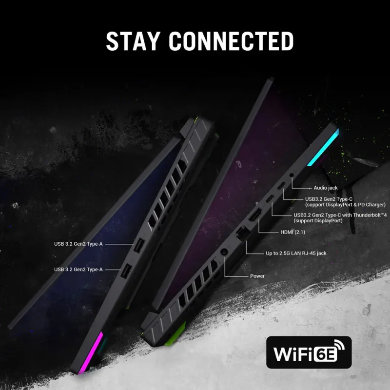 ASUS ROG Strix G16 G614JV-N3487W Laptop (Intel Core i7-13650HX - 16GB Ram - M.2 NVMe 1TB - Nvidia RTX 4060 8GB - 16.0 Inch WUXGA IPS 165Hz - Win11) - Eclipse Gray ASUS ROG Strix G16 G614JV-N3487W Laptop (Intel Core i7-13650HX - 16GB Ram - M.2 NVMe 1TB - Nvidia RTX 4060 8GB - 16.0 Inch WUXGA IPS 165Hz - Win11) - Eclipse Gray