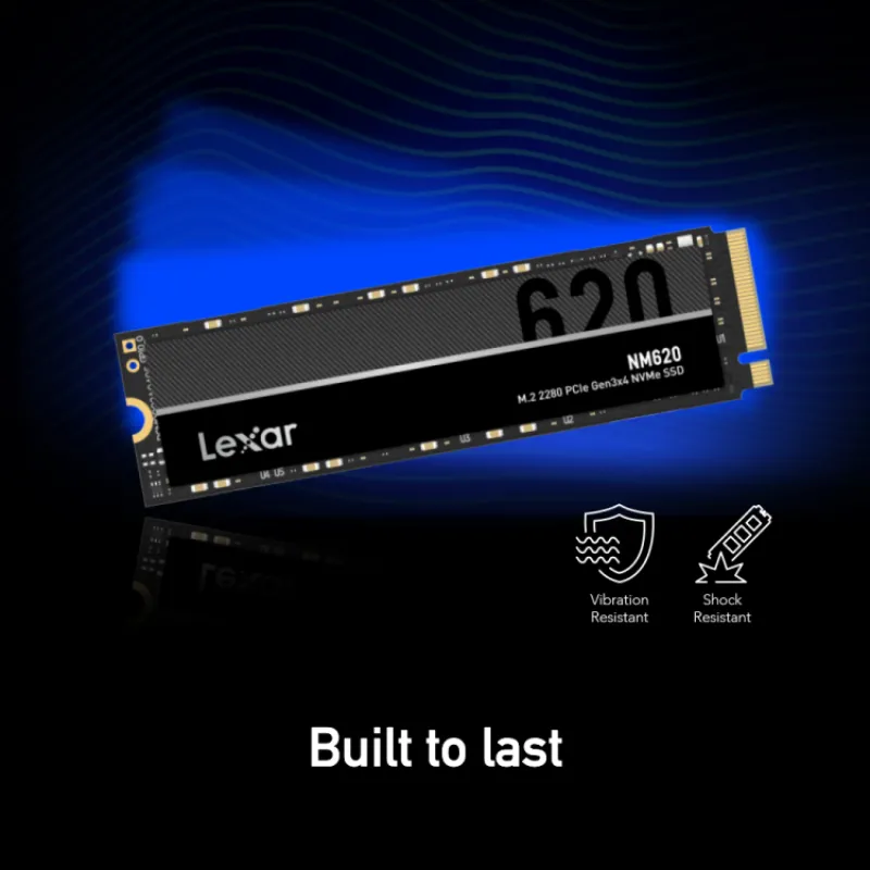 Lexar NM620 512GB NVMe PCIe M.2 SSD