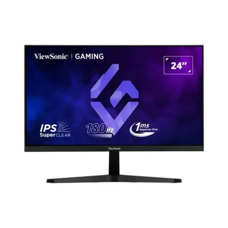 Viewsonic VX24G1-HD Gaming Monitor 24” Inch 180Hz FHD 1ms - Black Viewsonic VX24G1-HD Gaming Monitor 24” Inch 180Hz FHD 1ms - Black