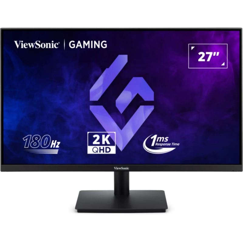 ViewSonic VX27G1-2K 27 Inch 2K QHD 180Hz Gaming Monitor – IPS Panel, 1ms MPRT, FreeSync Premium & G-Sync Compatible, HDR10, Eye Care Technology, HDMI 2.0×2 & DisplayPort 1.4×1 ViewSonic VX27G1-2K 27 Inch 2K QHD 180Hz Gaming Monitor – IPS Panel, 1ms MPRT, FreeSync Premium & G-Sync Compatible, HDR10, Eye Care Technology, HDMI 2.0×2 & DisplayPort 1.4×1
