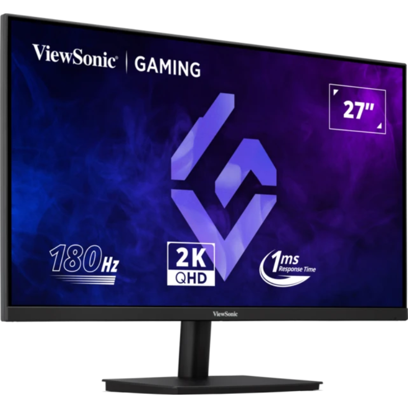 ViewSonic VX27G1-2K 27 Inch 2K QHD 180Hz Gaming Monitor – IPS Panel, 1ms MPRT, FreeSync Premium & G-Sync Compatible, HDR10, Eye Care Technology, HDMI 2.0×2 & DisplayPort 1.4×1 ViewSonic VX27G1-2K 27 Inch 2K QHD 180Hz Gaming Monitor – IPS Panel, 1ms MPRT, FreeSync Premium & G-Sync Compatible, HDR10, Eye Care Technology, HDMI 2.0×2 & DisplayPort 1.4×1