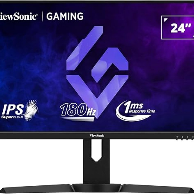 Viewsonic XG2409 Gaming Monitor 24"| IPS Panel| 180Hz| 1ms response| | AMD FreeSync Premium| NVIDIA G-Sync Compatible| Fully Ergonomic |blue light filter | EyeProTech| 3 Years Local Warranty Viewsonic XG2409 Gaming Monitor 24"| IPS Panel| 180Hz| 1ms response| | AMD FreeSync Premium| NVIDIA G-Sync Compatible| Fully Ergonomic |blue light filter | EyeProTech| 3 Years Local Warranty