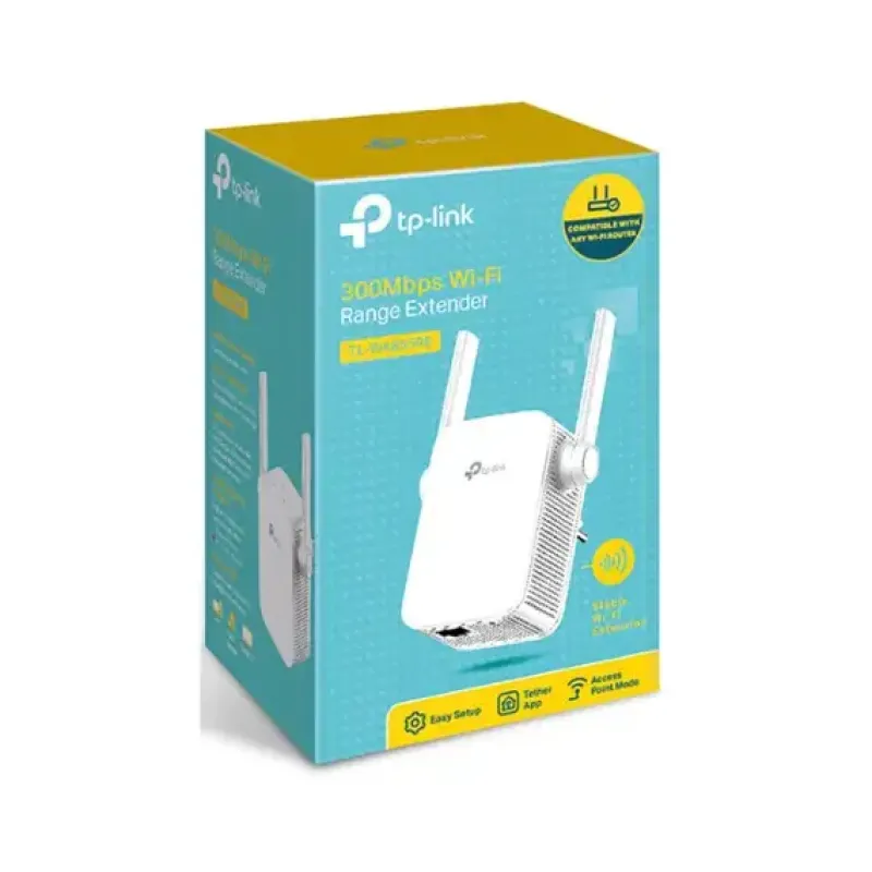 TP-Link TL-WA855RE Wi-Fi Range Extender, 300Mbps