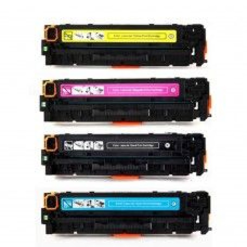 Compatible HP 131A Laser Toner Cartridge 4 Color Set Compatible HP 131A Laser Toner Cartridge 4 Color Set