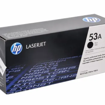 HP 53A Black Original LaserJet Toner Cartridge (Q7553A)