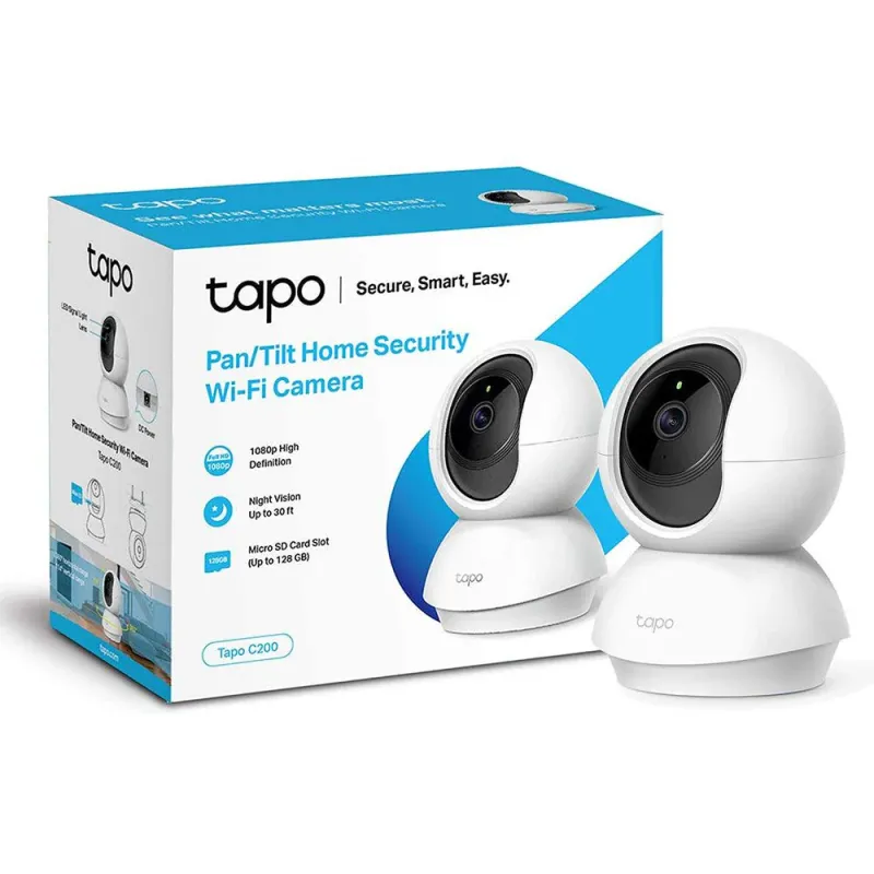 Tapo C200 V5 Wi-Fi Pan & Tilt Indoor Security Camera 2MP 4mm (Mic) Tapo C200 V5 Wi-Fi Pan & Tilt Indoor Security Camera 2MP 4mm (Mic)