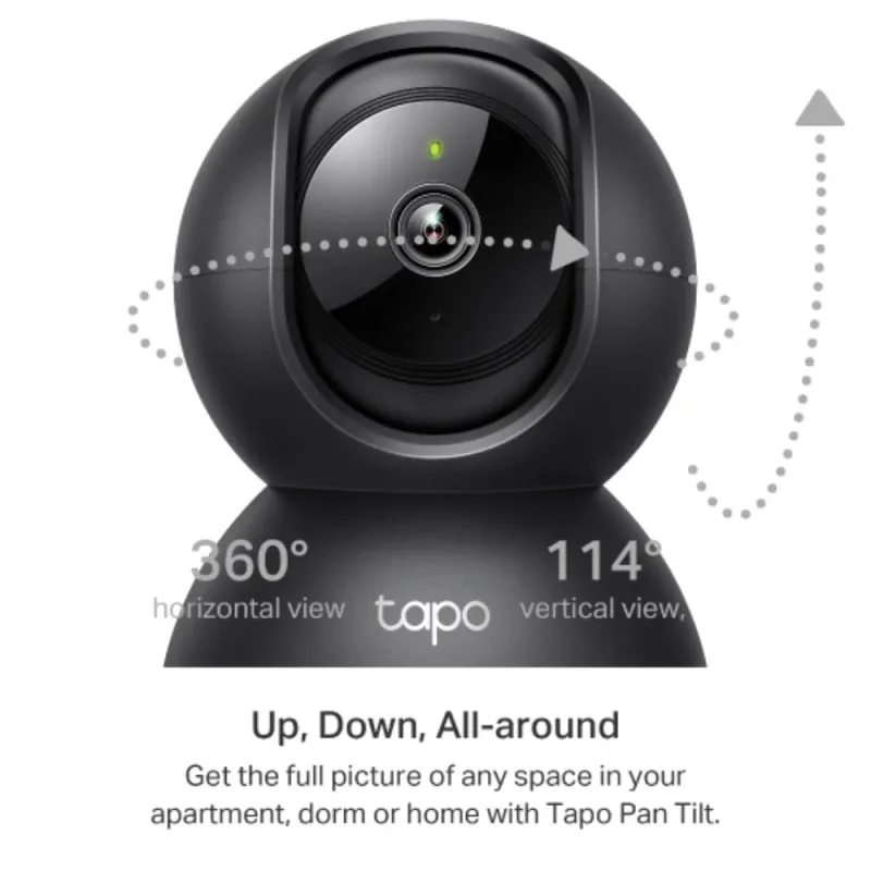 Tapo C211 Wi-Fi Pan & Tilt Indoor Security Camera 2K 3MP 4mm (Mic) Tapo C211 Wi-Fi Pan & Tilt Indoor Security Camera 2K 3MP 4mm (Mic)