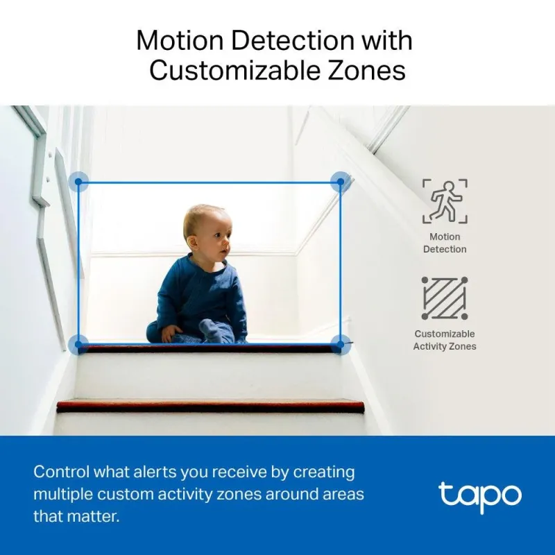 Tapo C220 V1 Wi-Fi Pan & Tilt AI Indoor Security Camera 2K 4MP 4mm (Mic) Tapo C220 V1 Wi-Fi Pan & Tilt AI Indoor Security Camera 2K 4MP 4mm (Mic)