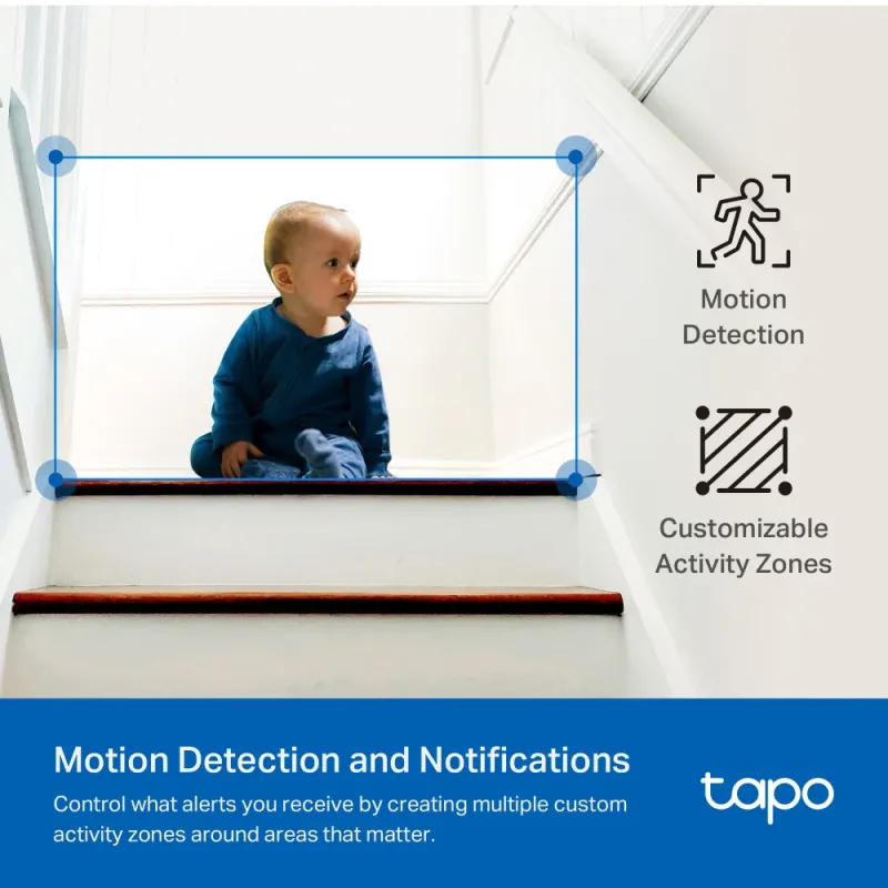 Tapo C222 V1 Wi-Fi Pan & Tilt AI Indoor Security Camera 2K 4MP 3.99mm (Mic) Tapo C222 V1 Wi-Fi Pan & Tilt AI Indoor Security Camera 2K 4MP 3.99mm (Mic)