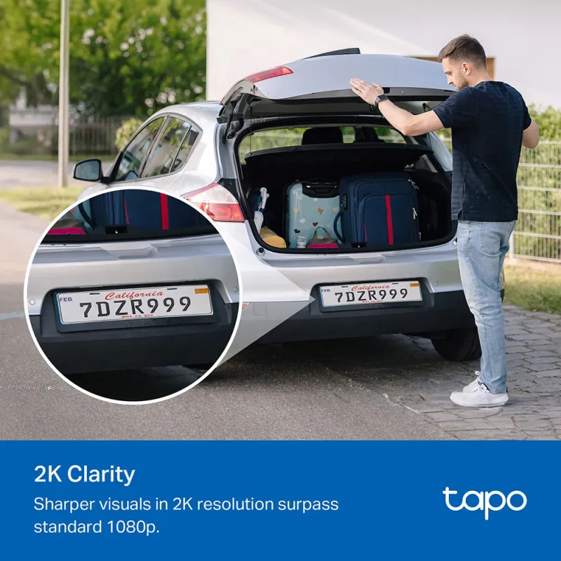 Tapo C410 V1.20 Battery-Powered Wi-Fi Outdoor Security Camera 2K 3MP 3.17mm (Mic) (Full Color) Tapo C410 V1.20 Battery-Powered Wi-Fi Outdoor Security Camera 2K 3MP 3.17mm (Mic) (Full Color)