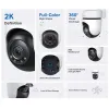 Tapo C510W V2 Wi-Fi Pan & Tilt Outdoor Security Camera 2K 3MP 3.9mm (Mic)