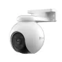 EZVIZ CB8 2K Battery-Powered Smart Home Camera – Wireless Outdoor Security | White & Black
