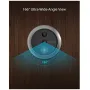 EZVIZ CP4 Wire-Free Peephole Doorbell - Smart Video Doorbell with 1080p Camera, Motion Detection, Black