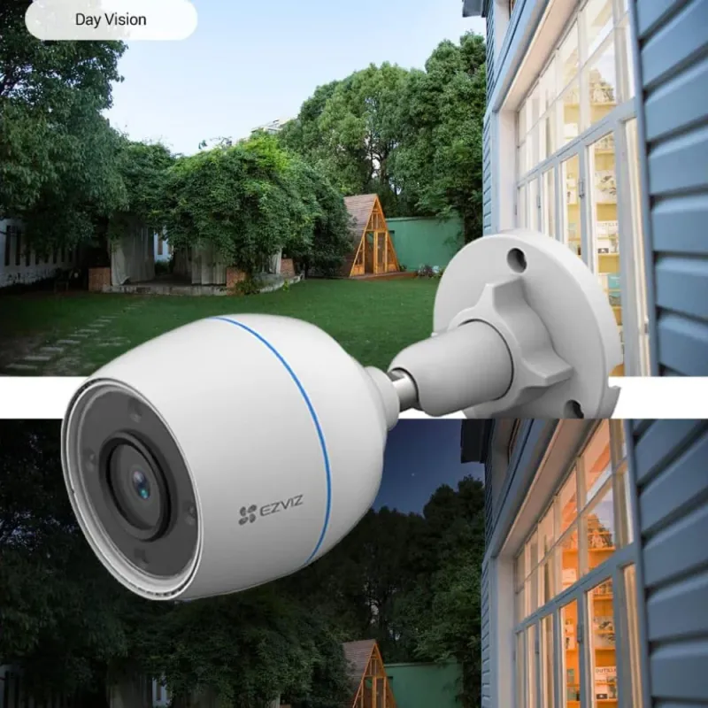 EZVIZ H3C CS-H3C-R100-1K2WFL Wi-Fi Outdoor Security Camera 2MP 4mm (Mic) (Full Color) EZVIZ H3C CS-H3C-R100-1K2WFL Wi-Fi Outdoor Security Camera 2MP 4mm (Mic) (Full Color)