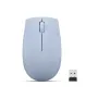 Lenovo 300 Wireless Compact Mouse, Optical sensor with 1000 DPI resolution, Compact and portable design