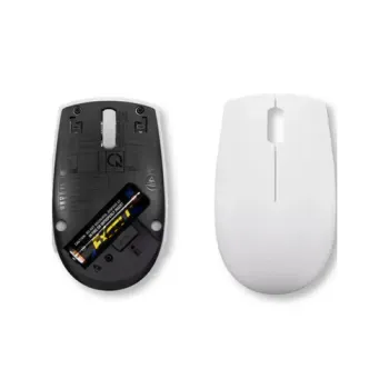 Lenovo 300 Wireless Compact Mouse, Optical sensor with 1000 DPI resolution, Compact and portable design