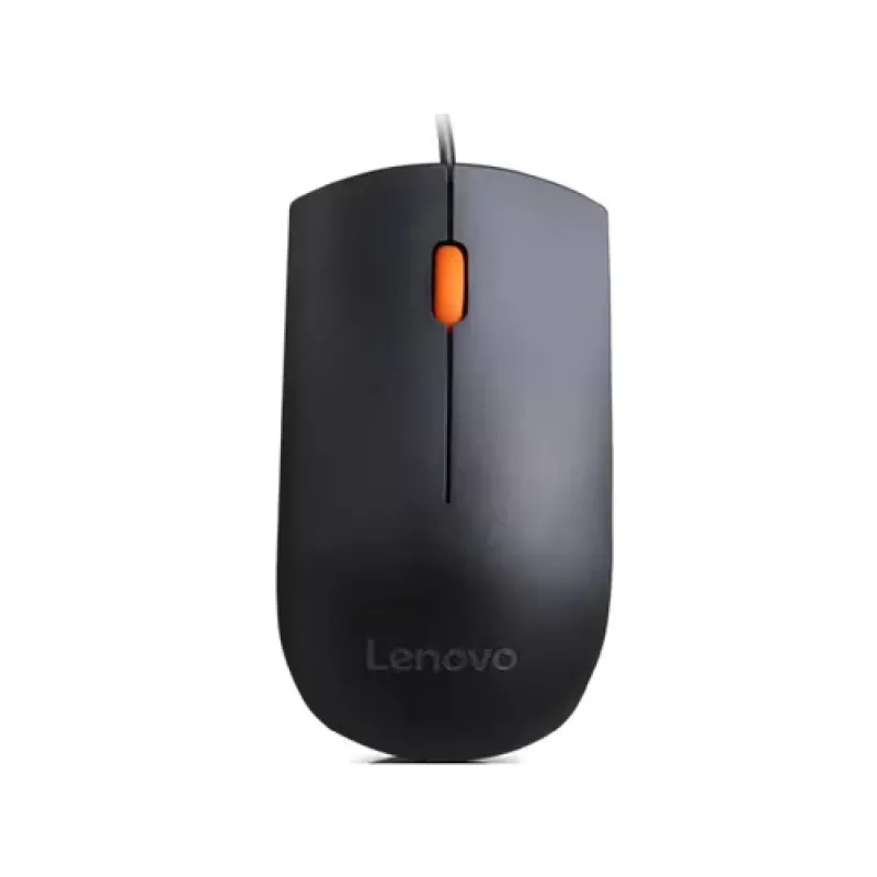 Lenovo 300 Mouse USB, High Resolution at 1600 DPI, Ambidextrous Design - Black Lenovo 300 Mouse USB, High Resolution at 1600 DPI, Ambidextrous Design - Black