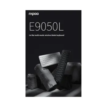 Rapoo Multi-Mode Wireless Keyboard - E9050L - Black Rapoo Multi-Mode Wireless Keyboard - E9050L - Black