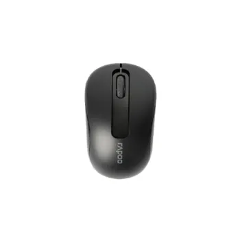 Rapoo Wireless Mouse M10 Plus, Reliable 2.4 GHz Wireless Connection - Black Rapoo Wireless Mouse M10 Plus, Reliable 2.4 GHz Wireless Connection - Black
