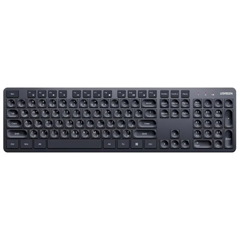 Ugreen MK006 Wireless Keyboard & Mouse Combo English & Arabic Ugreen MK006 Wireless Keyboard & Mouse Combo English & Arabic
