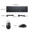 Ugreen MK006 Wireless Keyboard & Mouse Combo English & Arabic Ugreen MK006 Wireless Keyboard & Mouse Combo English & Arabic