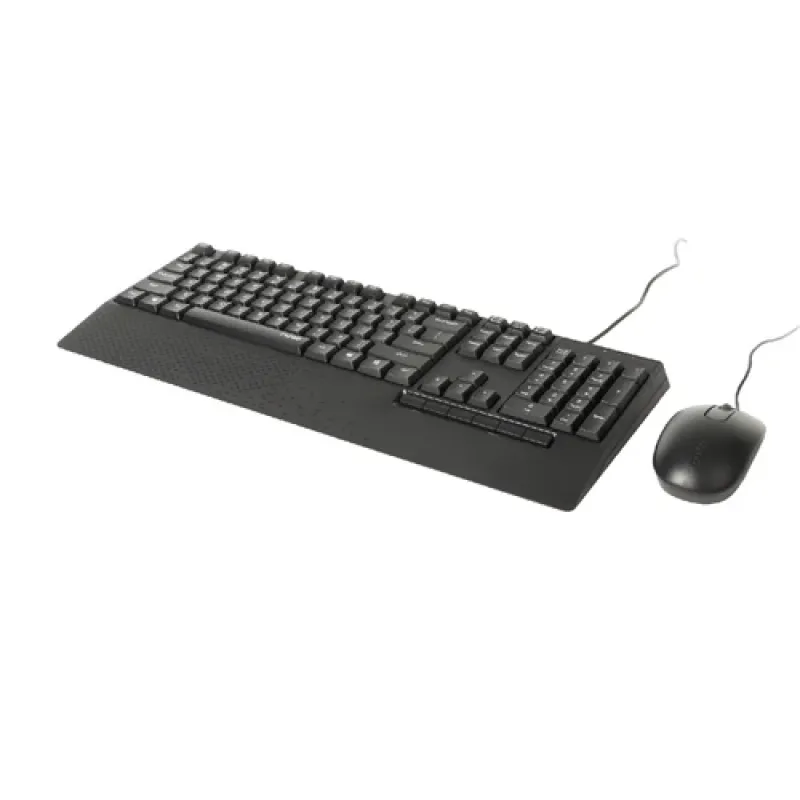Rapoo Keyboard Combo, NX2000, Spill-Resistant keyboard and Mouse Design - Black Rapoo Keyboard Combo, NX2000, Spill-Resistant keyboard and Mouse Design - Black