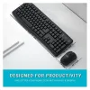 Rapoo Wireless Optical Keyboard Combo - X1800 Pro - Black Rapoo Wireless Optical Keyboard Combo - X1800 Pro - Black