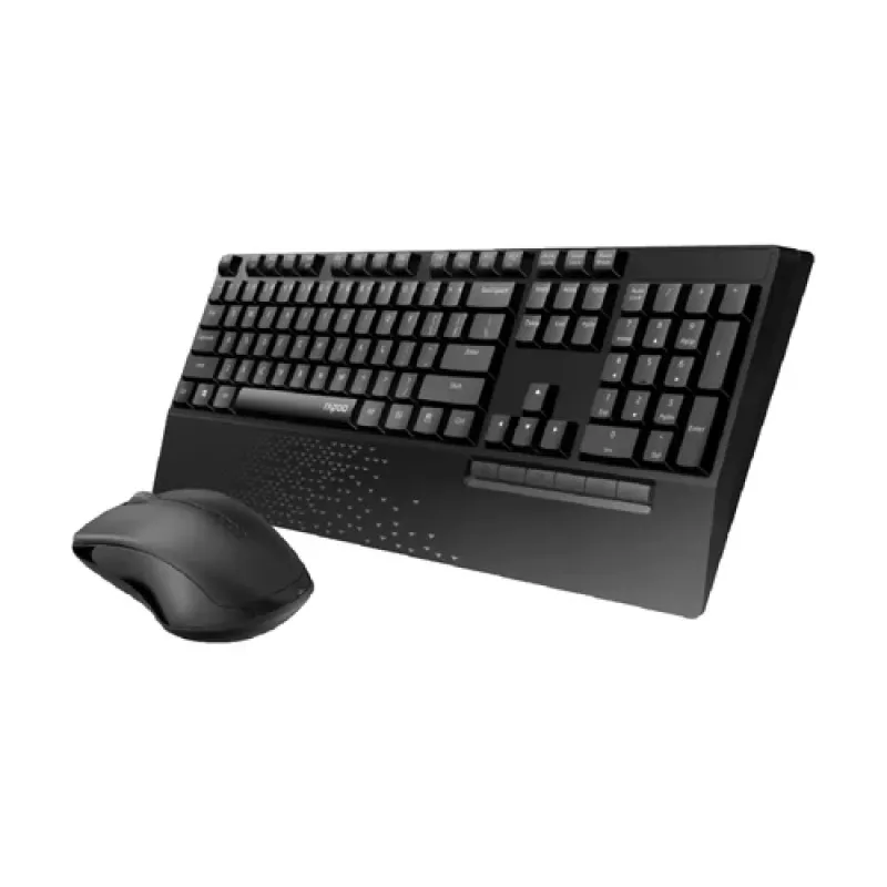 Rapoo Keyboard Combo - X1960 - Black Rapoo Keyboard Combo - X1960 - Black