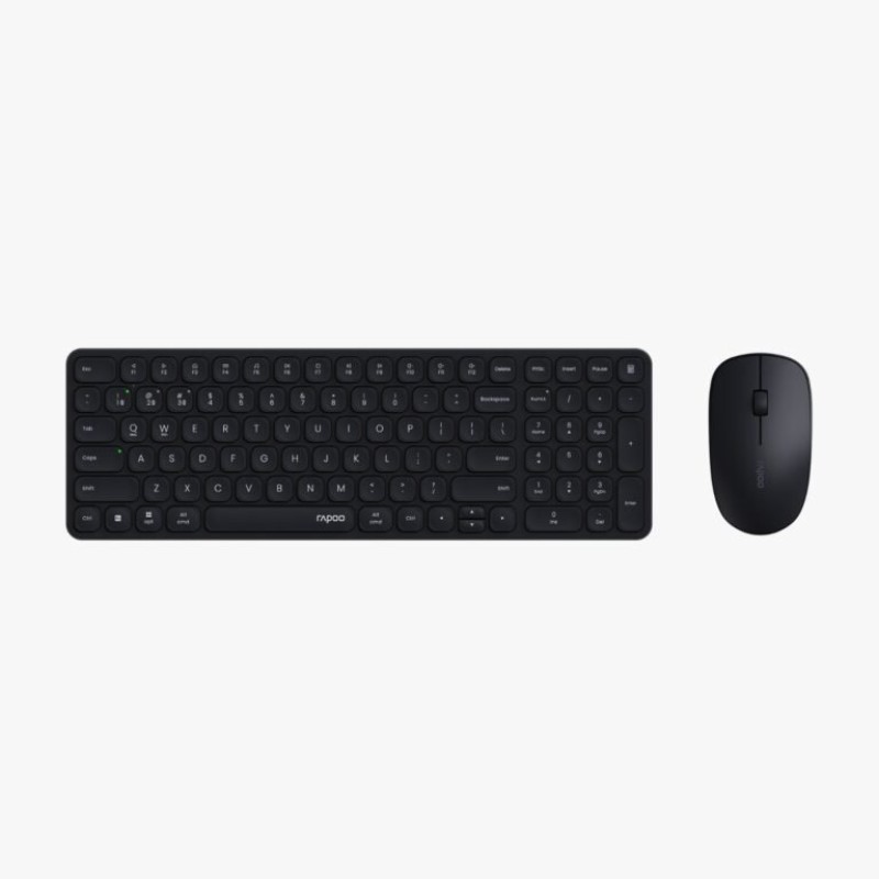 Rapoo X260S Wireless Optical Mouse - Keyboard Combo - Black Rapoo X260S Wireless Optical Mouse - Keyboard Combo - Black