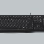 Logitech K120 Wired Keyboard, Arabic Layout, USB – Comfortable & Durable Typing - Black Logitech K120 Wired Keyboard, Arabic Layout, USB – Comfortable & Durable Typing - Black