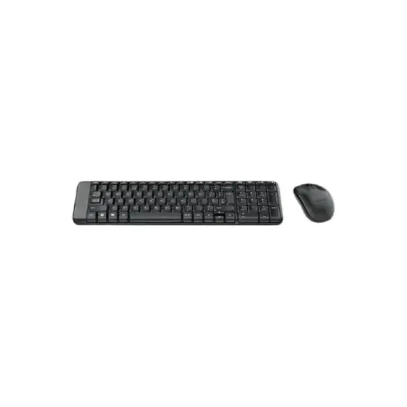 Logitech MK220 Wireless Keyboard And Mouse Combo 920-003160 - Black