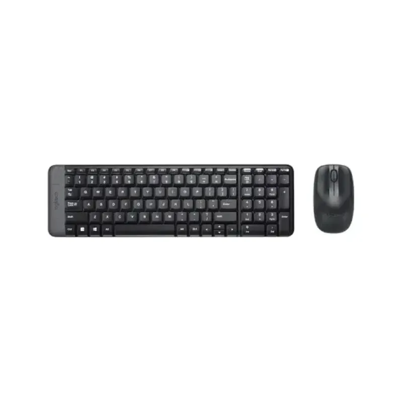 Logitech MK220 Wireless Keyboard And Mouse Combo 920-003160 - Black