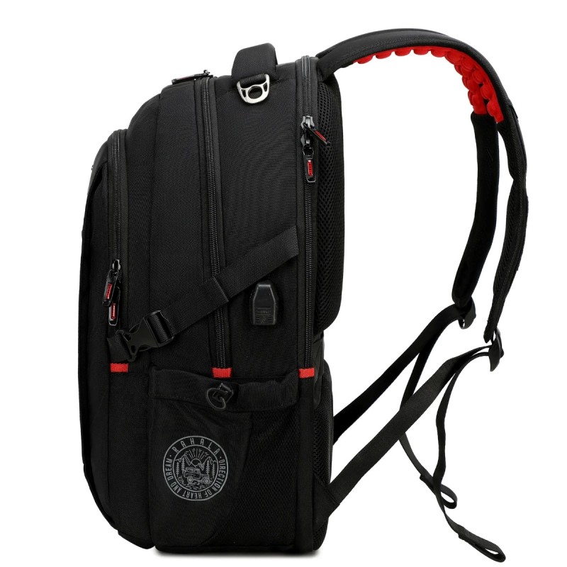 Rahala BR00740 laptop backpack-Black Rahala BR00740 laptop backpack-Black