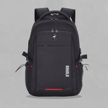 Rahala BR00740 laptop backpack-Black Rahala BR00740 laptop backpack-Black