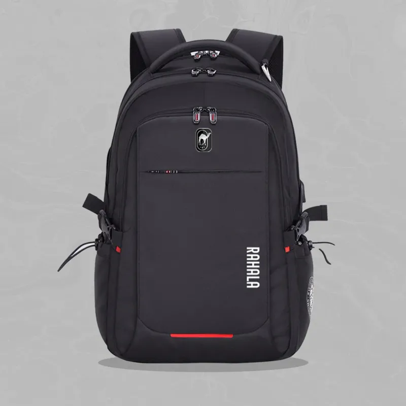 Rahala BR00740 laptop backpack-Black Rahala BR00740 laptop backpack-Black