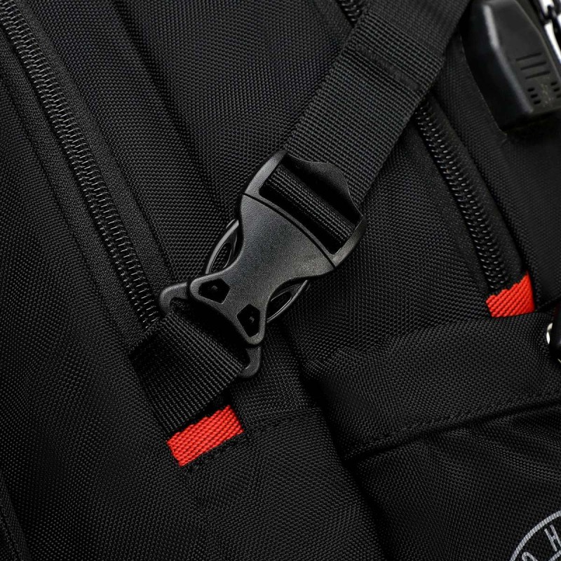 Rahala BR00740 laptop backpack-Black Rahala BR00740 laptop backpack-Black